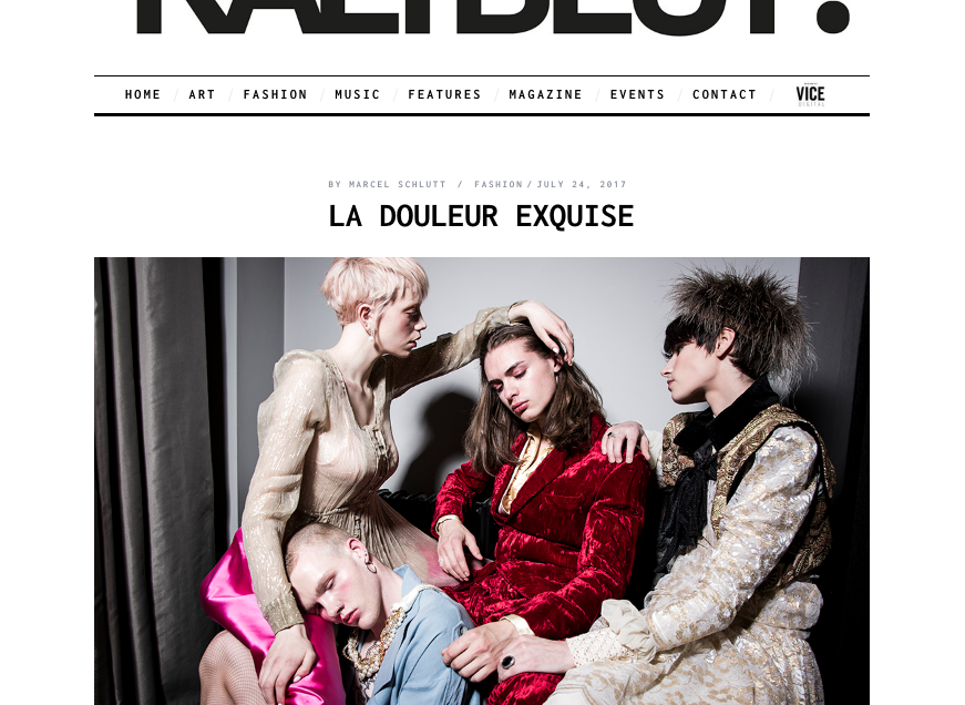 Kaltblut Magazine – La Douleur Exquise Editorial